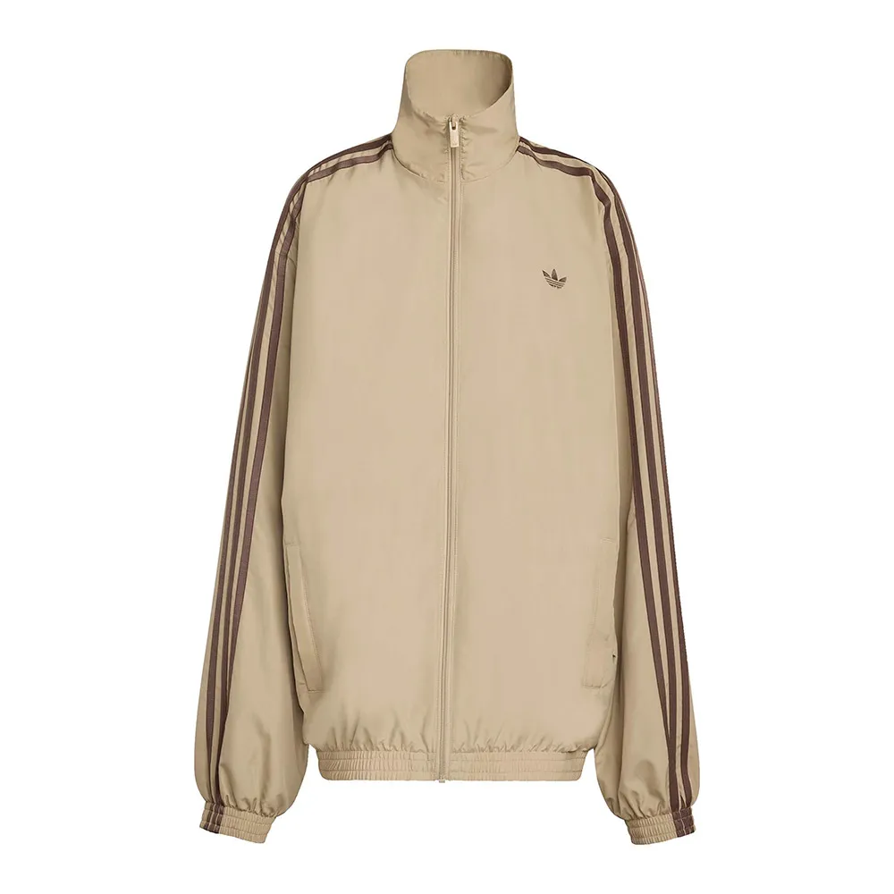 Толстовка adidas Originals Firebird Adilenium на молнии, бежевый — фото 3