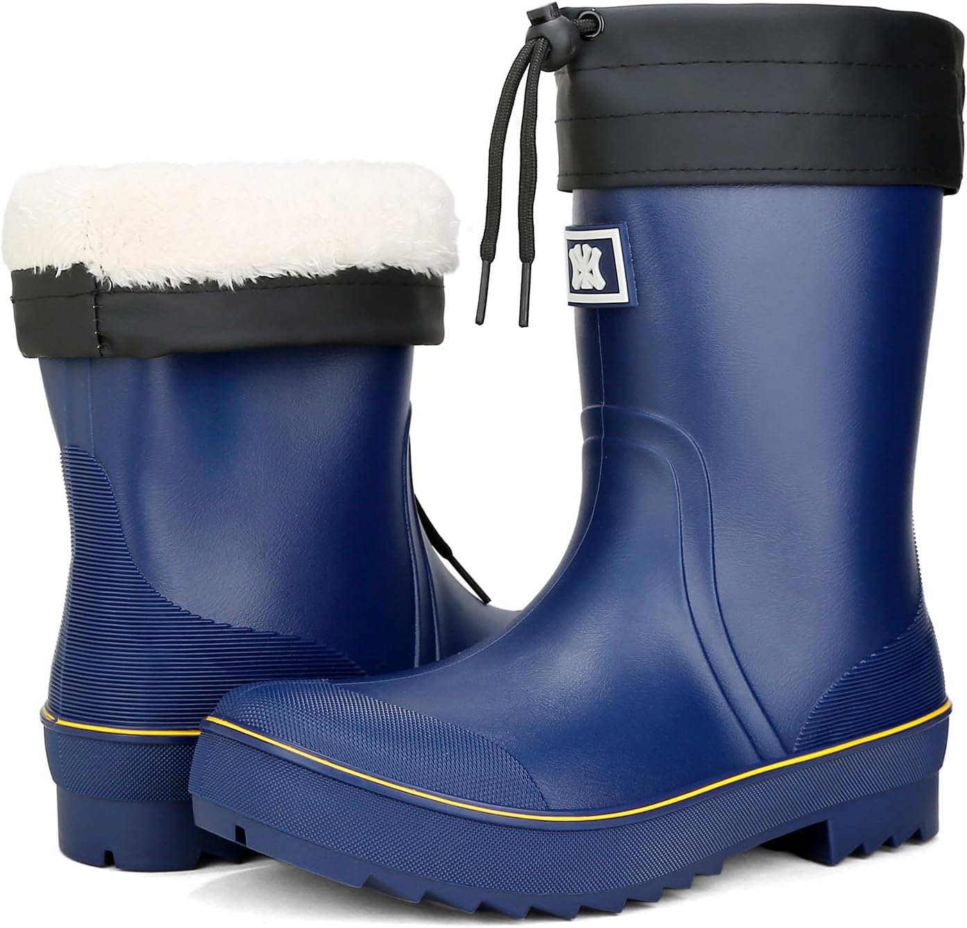 

Мужские резиновые сапоги для рыбалки и работы на открытом воздухе Riuetar, синий/желтый