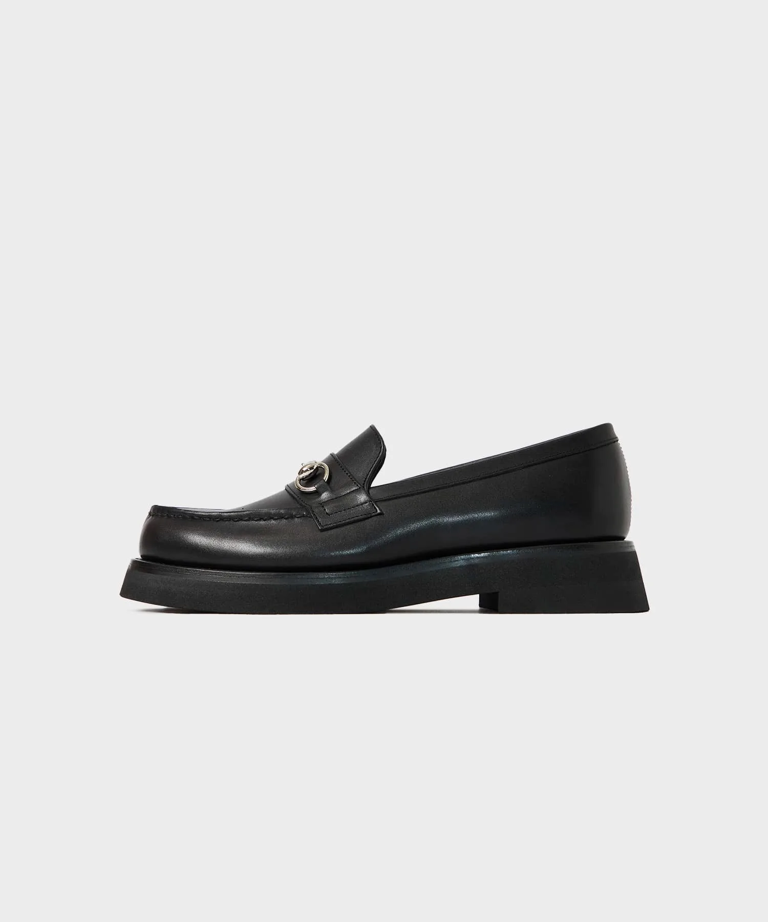 Мужские лоферы с подошвой HARDNESS 60 FT BIT LOAFER foot the coacher черные — фото 2