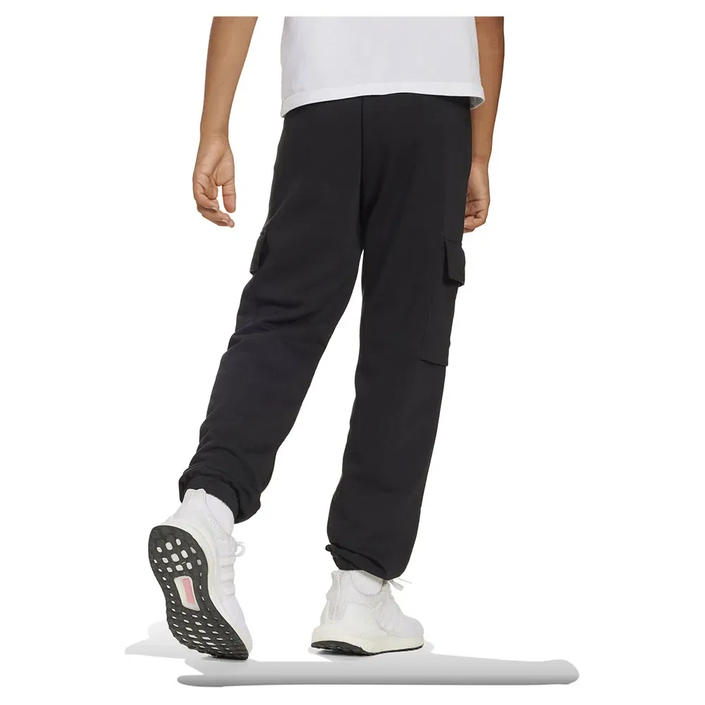 Брюки Adidas Essentials Small Logo, черный — фото 2