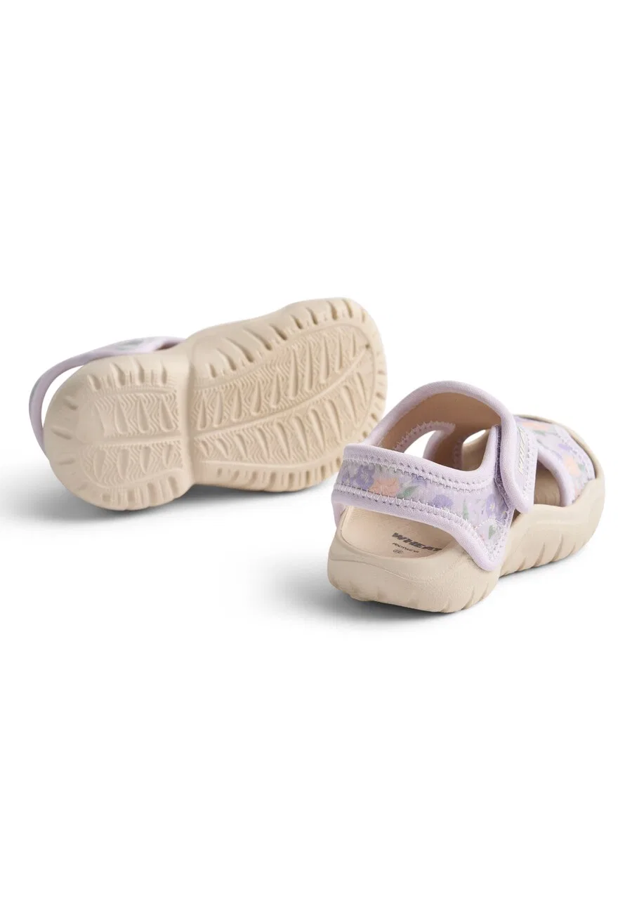 Сандалии WHEAT 'Bani' фиолетового и сиреневого цвета — фото 3