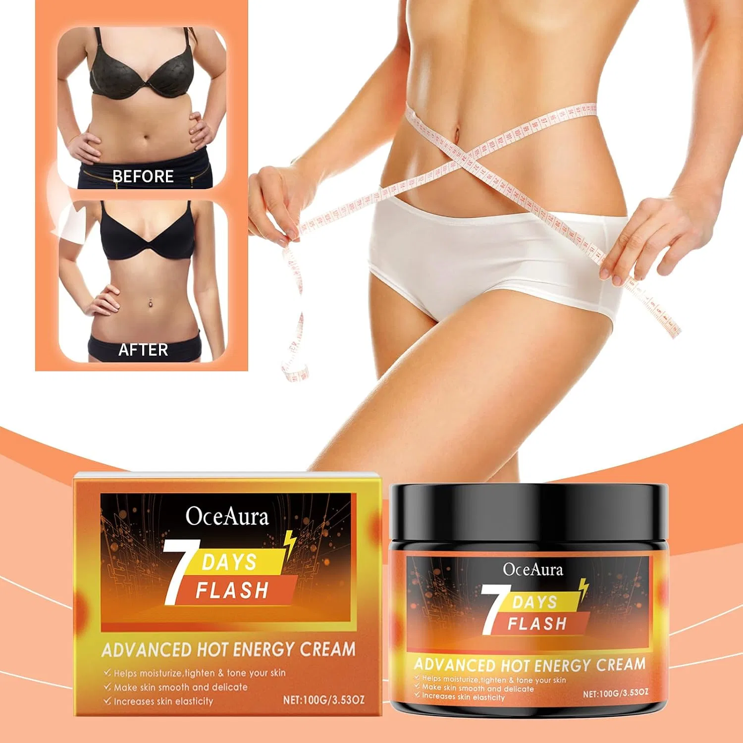 Крем для тела 7 Days Flash Cream, YUNFAX, 100 г, 3 шт. — фото 2