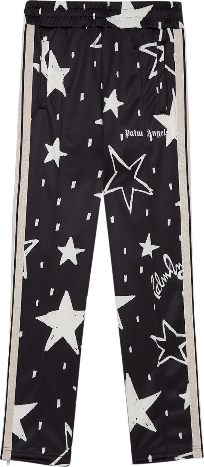 

Брюки Palm Angels Night Sky Track Pants 'Black/White', черный