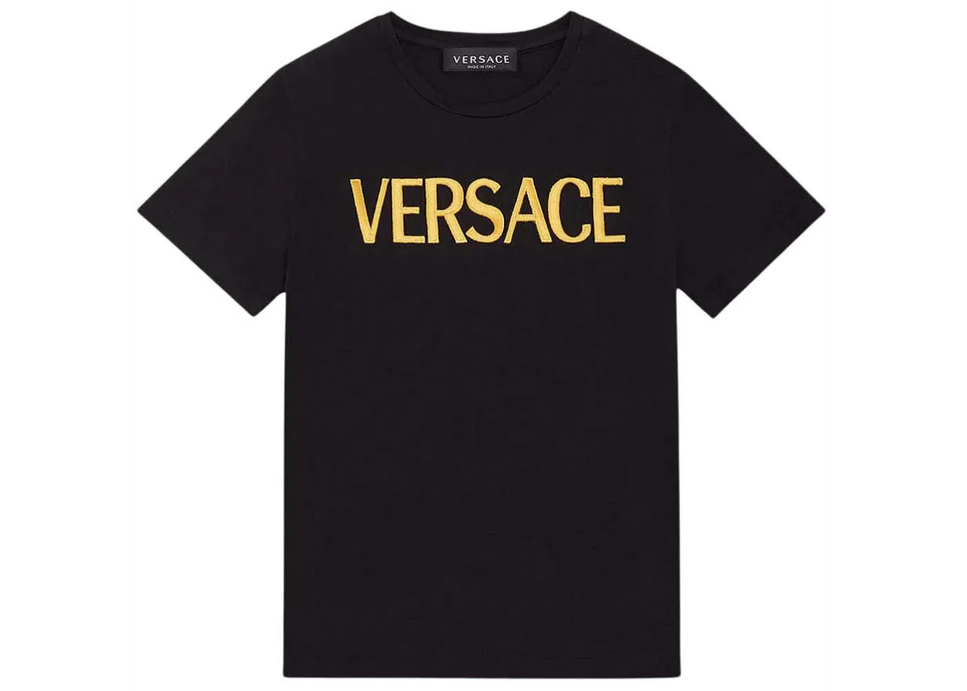Мужская футболка с вышивкой Versace, Black