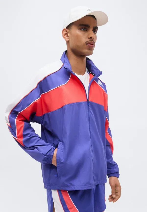 Ветровка Adidas Performance, белый/красный — фото 4