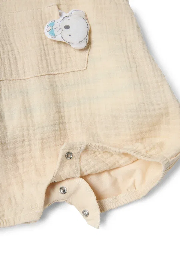 Комплект футболка и брюки, хлопок, Dungarees, Ovs, Белый, Beige — фото 4