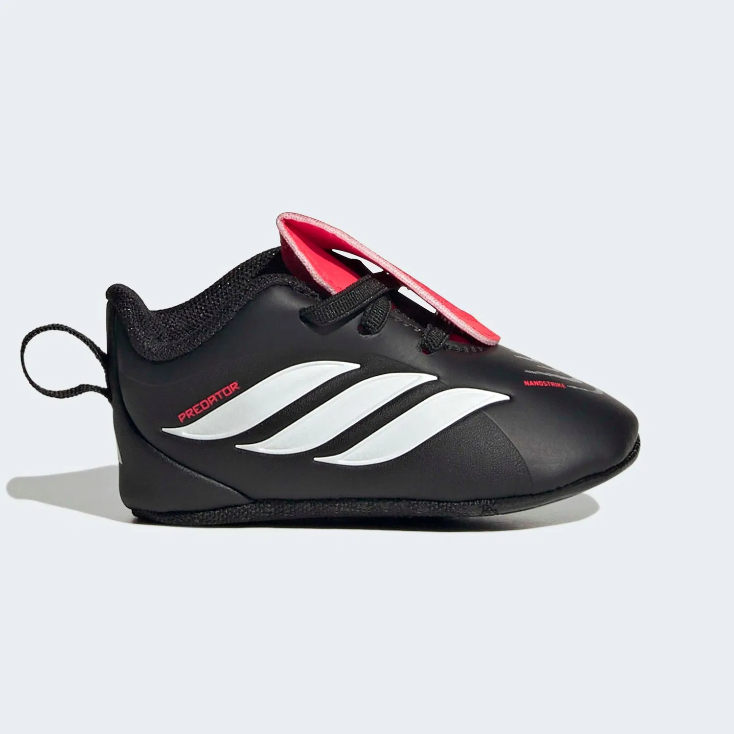 Детские кроссовки для малышей Predator Crib Adidas Performance, Core Black/Ftwr White/Lucid Red — фото 2