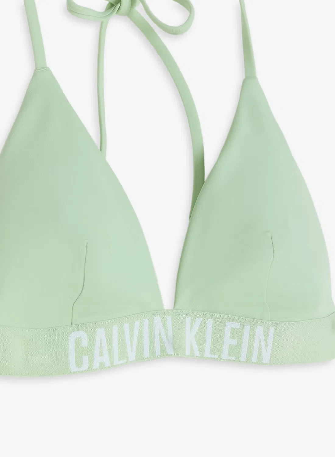Топ бикини с завязками на шее, Calvin Klein, спрей — фото 3