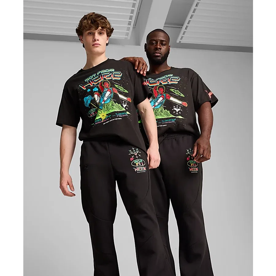 Спортивные штаны Puma Lamelo Ball Melo 1Love Dime Pant, Черный