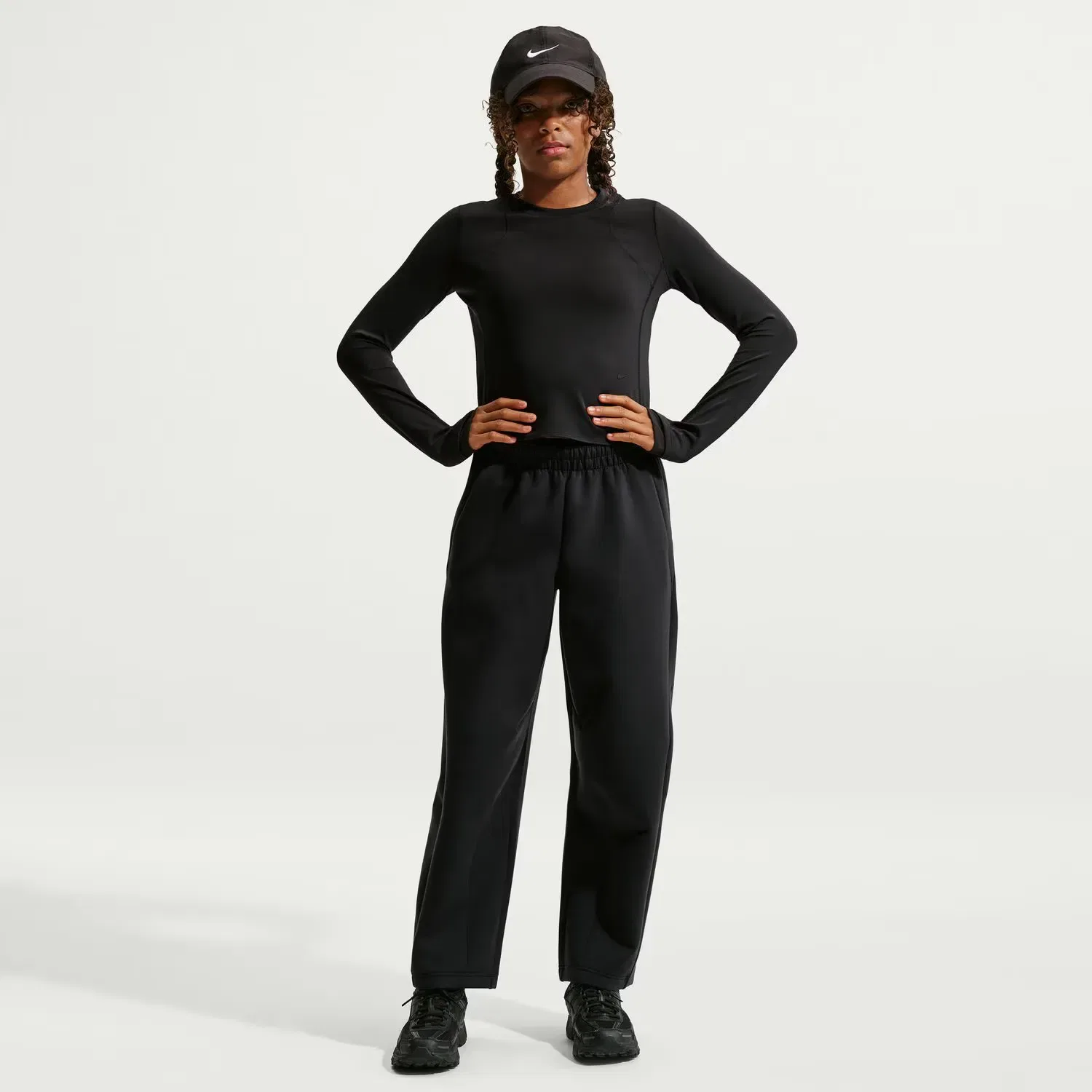 Детские спортивные штаны для девочек Nike, Negro