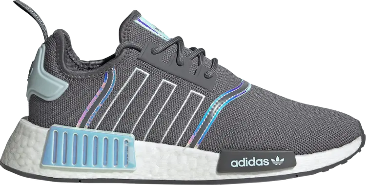 

Кроссовки Adidas Wmns NMD_R1 'Grey Iridescent', серый