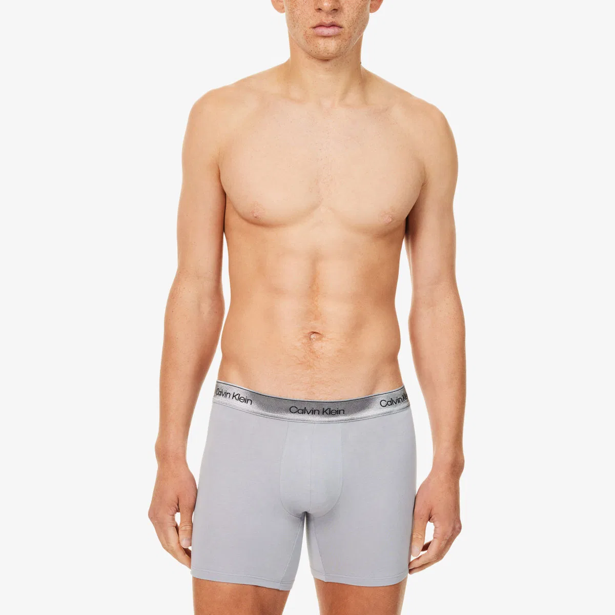 Комплект Icon из трех боксеров из эластичного хлопка Calvin Klein, мультиколор — фото 2