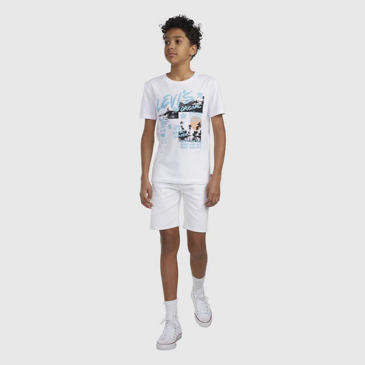Шорты 511 для мальчиков 8-20 лет Levi's, White - White