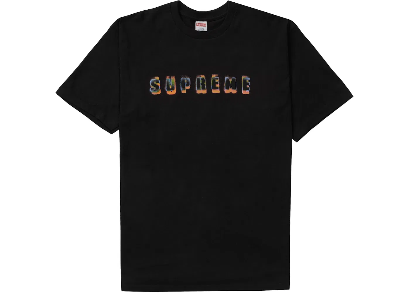 Мужская футболка Supreme Supreme Stencil Tee, Black