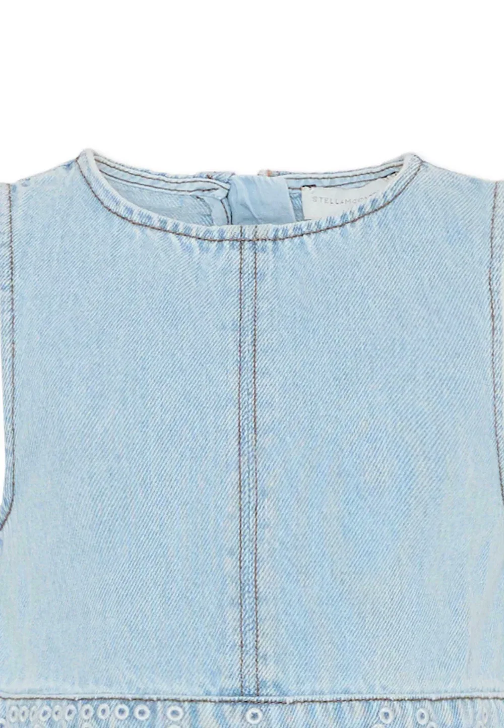Блуза Stella Mccartney Kids, Denim — фото 3