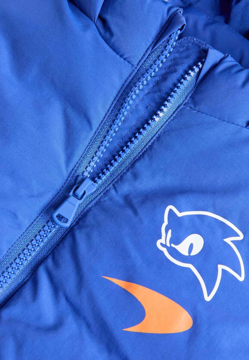 Утепленный жилет Sonic x McLaren (2-8 лет). Унисекс Marks & Spencer, Blue — фото 3