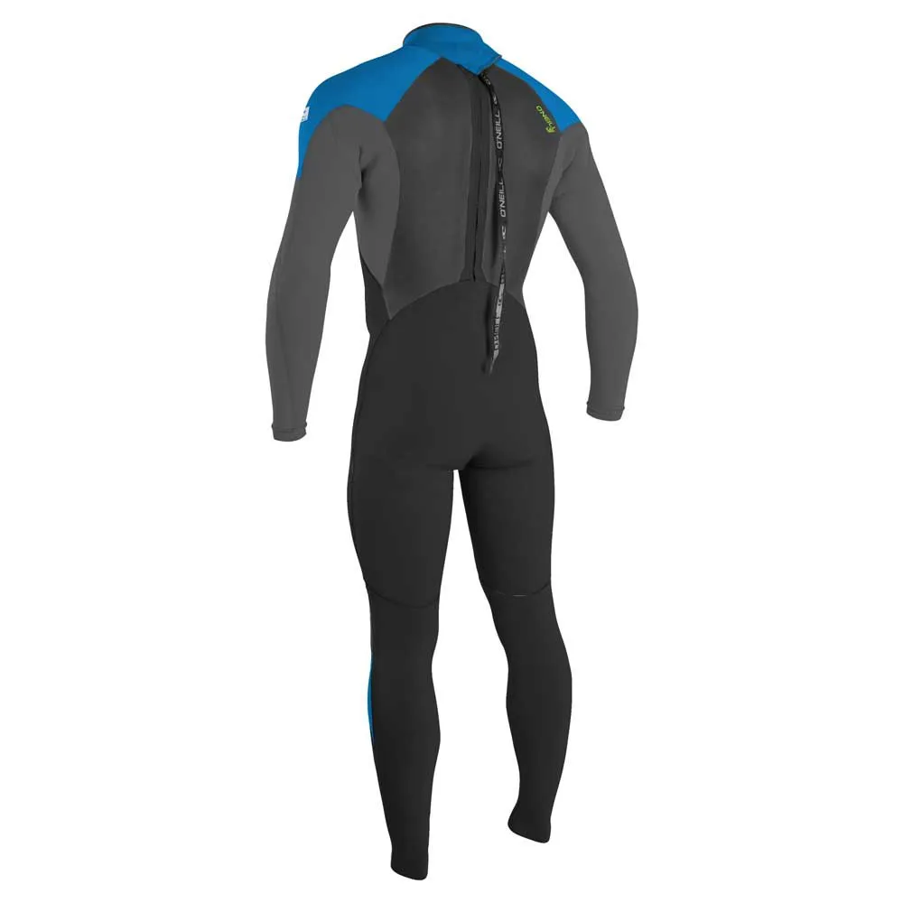 Неопреновый костюм с длинными рукавами и молнией на спине OВґneill Wetsuits Epic 3/2 Youth, синий — фото 2