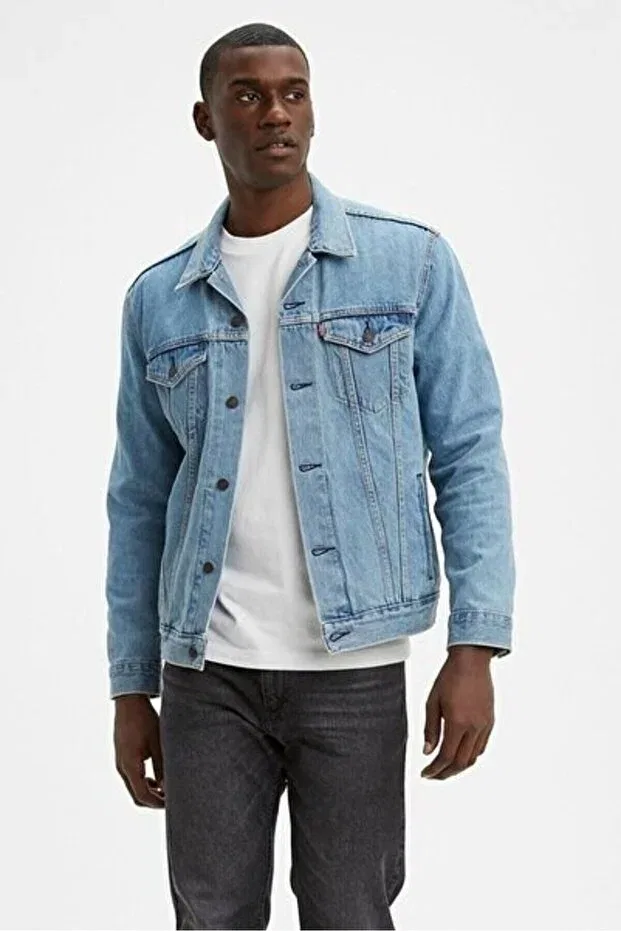 Мужская куртка из хлопка Trucker Levi'S, Indigo