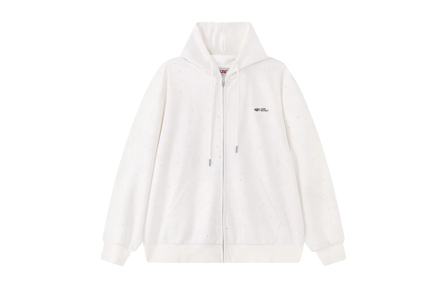 Детский худи с капюшоном без рукавов F426, White