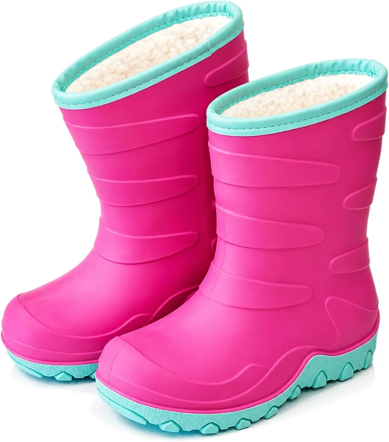 Детские зимние сапоги для мальчиков и девочек с утеплителем Greentiming, Pink
