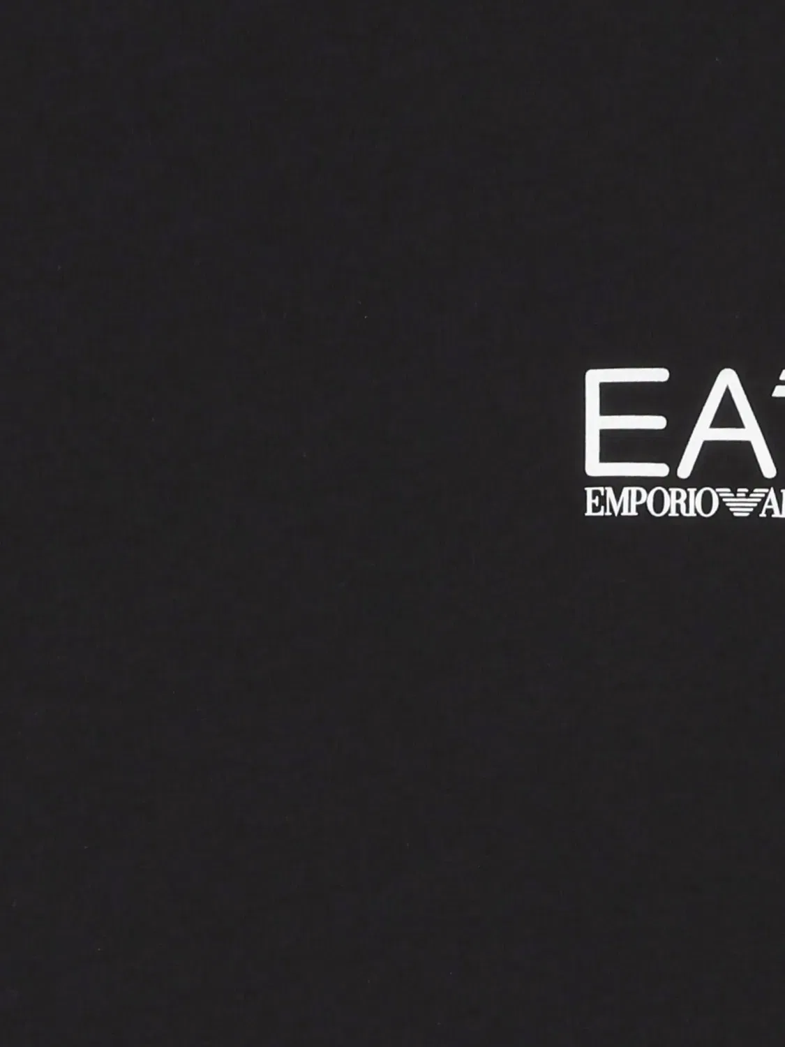 Лонгслив с логотипом Ea7 Emporio Armani, черный — фото 3