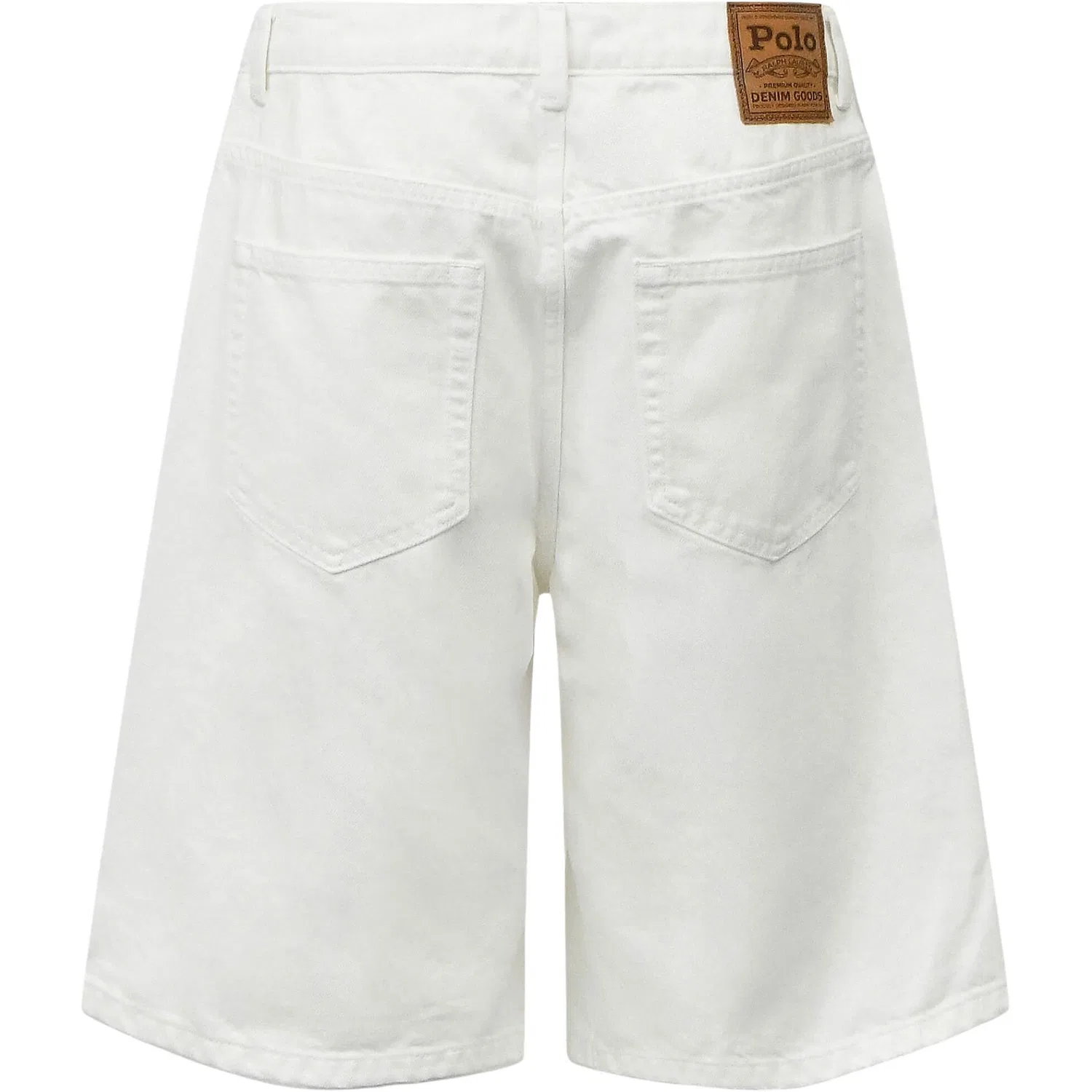 Женские джинсовые шорты Polo Ralph Lauren, White — фото 3