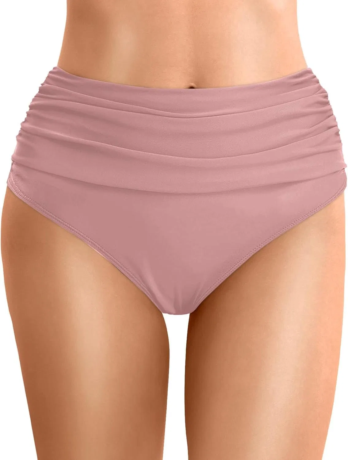 Женское бикини низ с защипом Generic, Pink