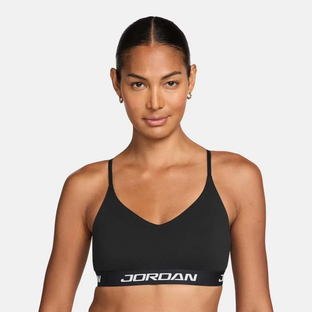 Женский топ INDY ESS BRA Jordan, Negro