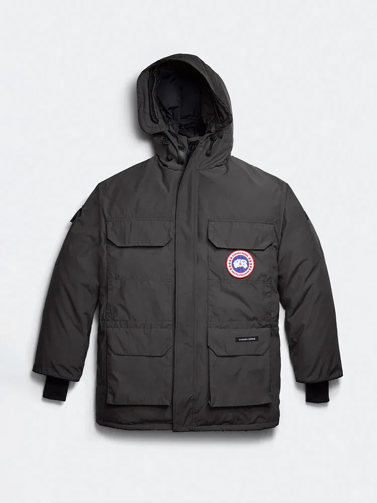 Пуховик экспедиционный, модель Expedition Parka CANADA GOOSE, Charcoal Gray