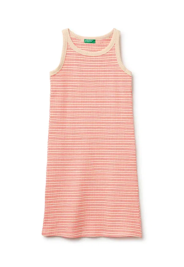 Трикотажное платье United Colors Of Benetton, красный