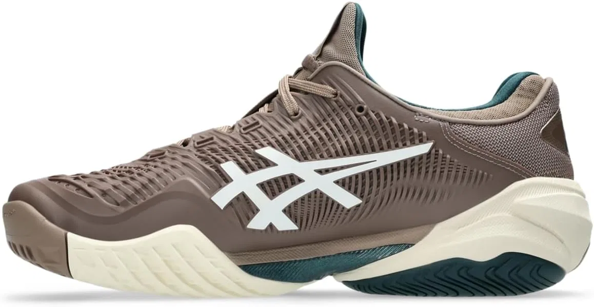 Кроссовки теннисные ASICS Court FlyteFoam 3, Taupe Grey/White — фото 4