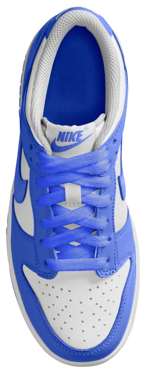 Кроссовки для мальчиков Dunk Low Nike, цвет Hyper Blue/White — фото 3