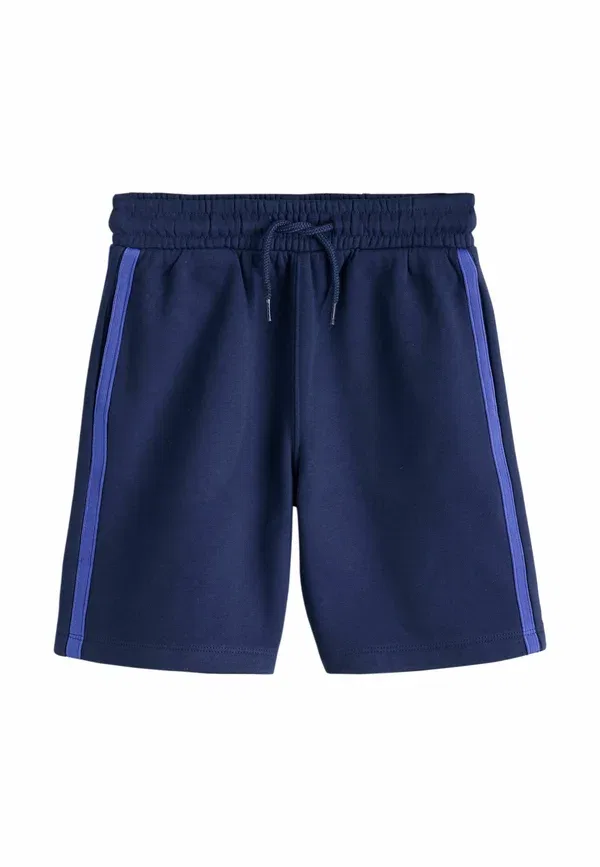 Шорты 2 в 1 с боковой полосой Regular Fit, Next, Navy, черный/темно-синий — фото 2