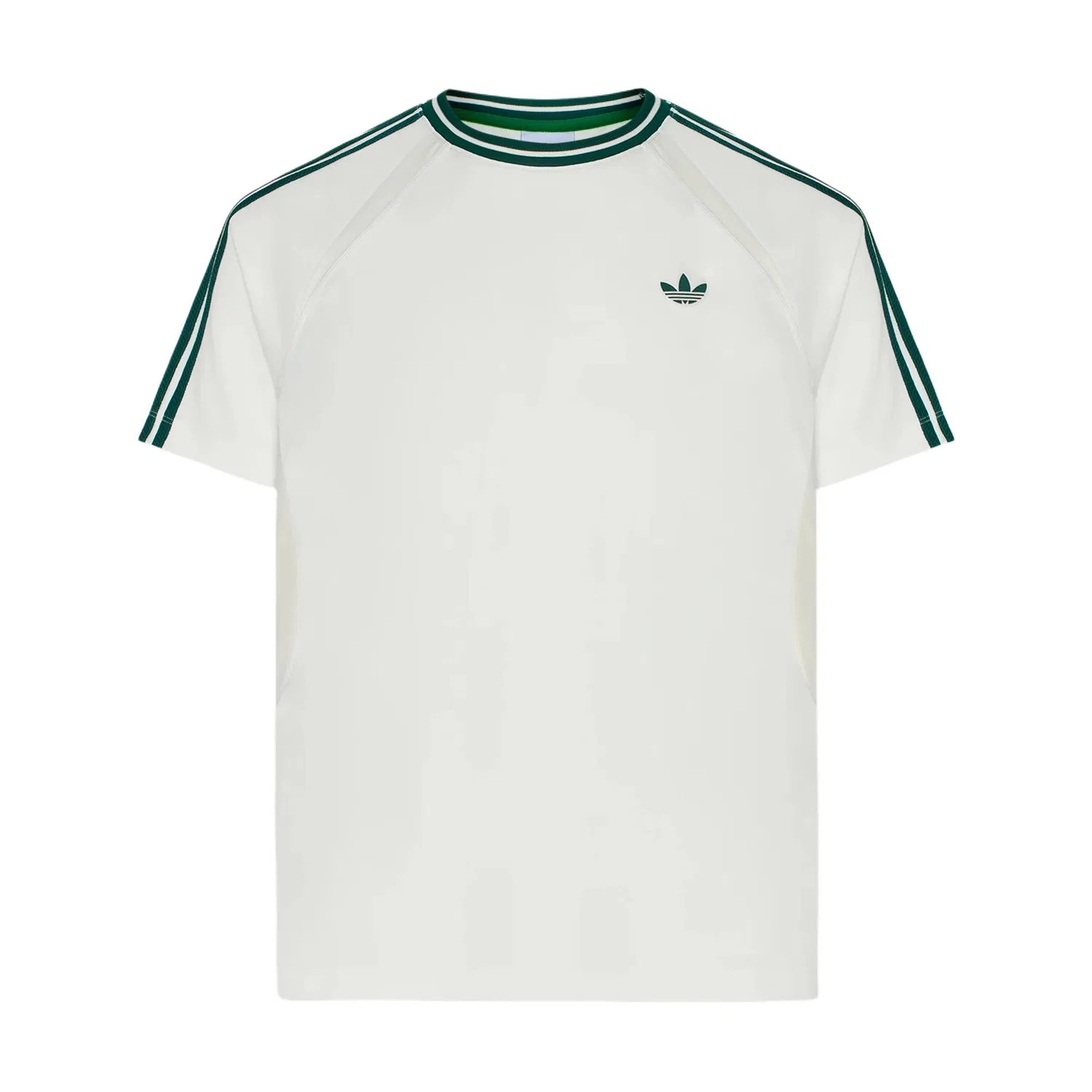 Мужская футболка с быстросохнущей тканью Tennis Style Collection Adidas Originals, Jade White/Forest Green