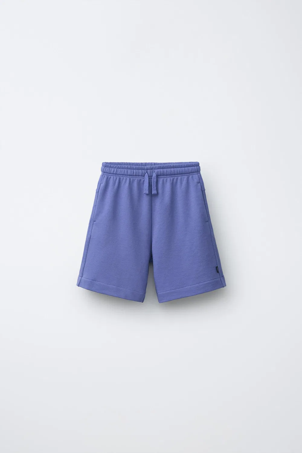 Однотонные плюшевые бермудские шорты ZARA, Mauve