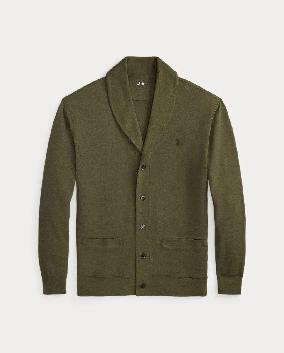 Свитер с вышивкой, Cárdigan Caballo Tallas Grandes, Polo Ralph Lauren, Musgo — фото 4