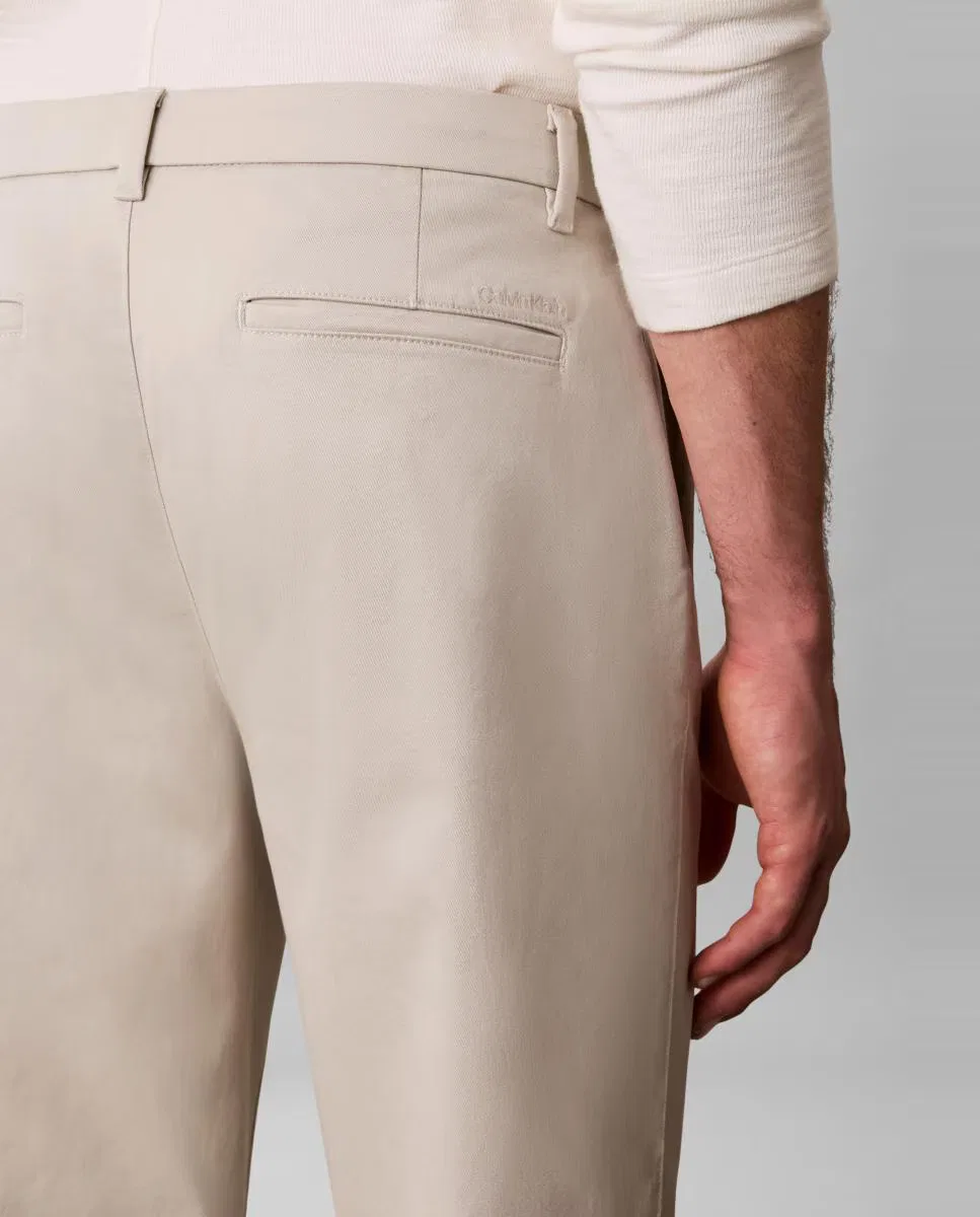 Мужское зауженные джинсы, Vaquero Ligero Estilo Años 90 Tapered Ligero Flare, Calvin Klein, серый — фото 3