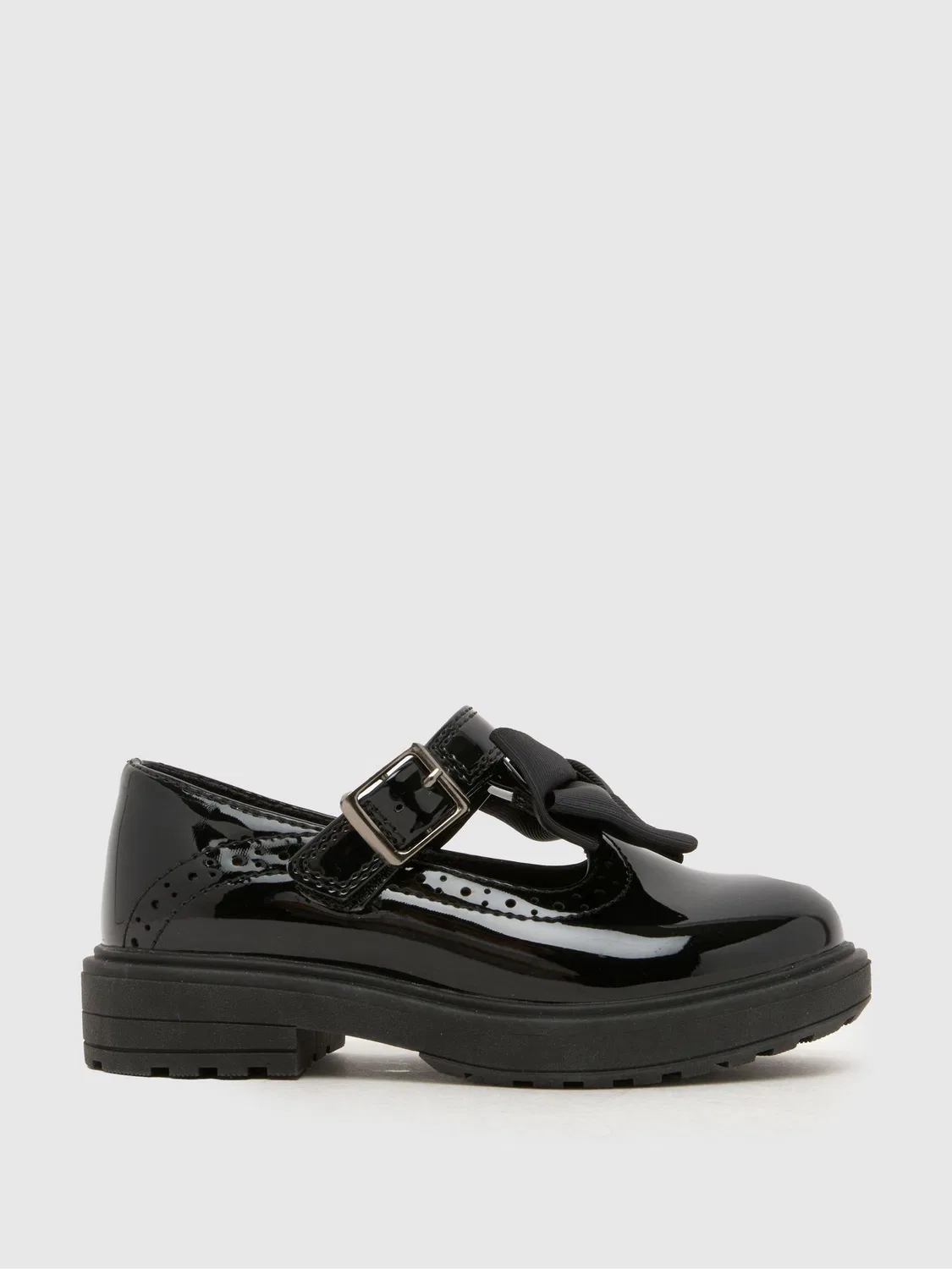 Туфли Loz Patent Bow T Bar Schuh, черные