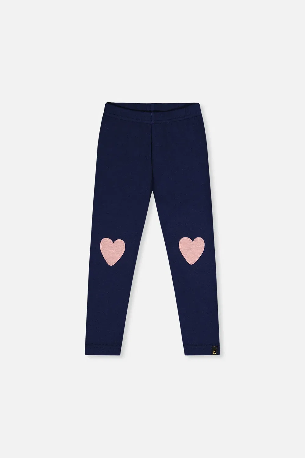 Детские леггинсы с аппликациями Royal Blue and Pink Deux par Deux, Royal Blue and Pink