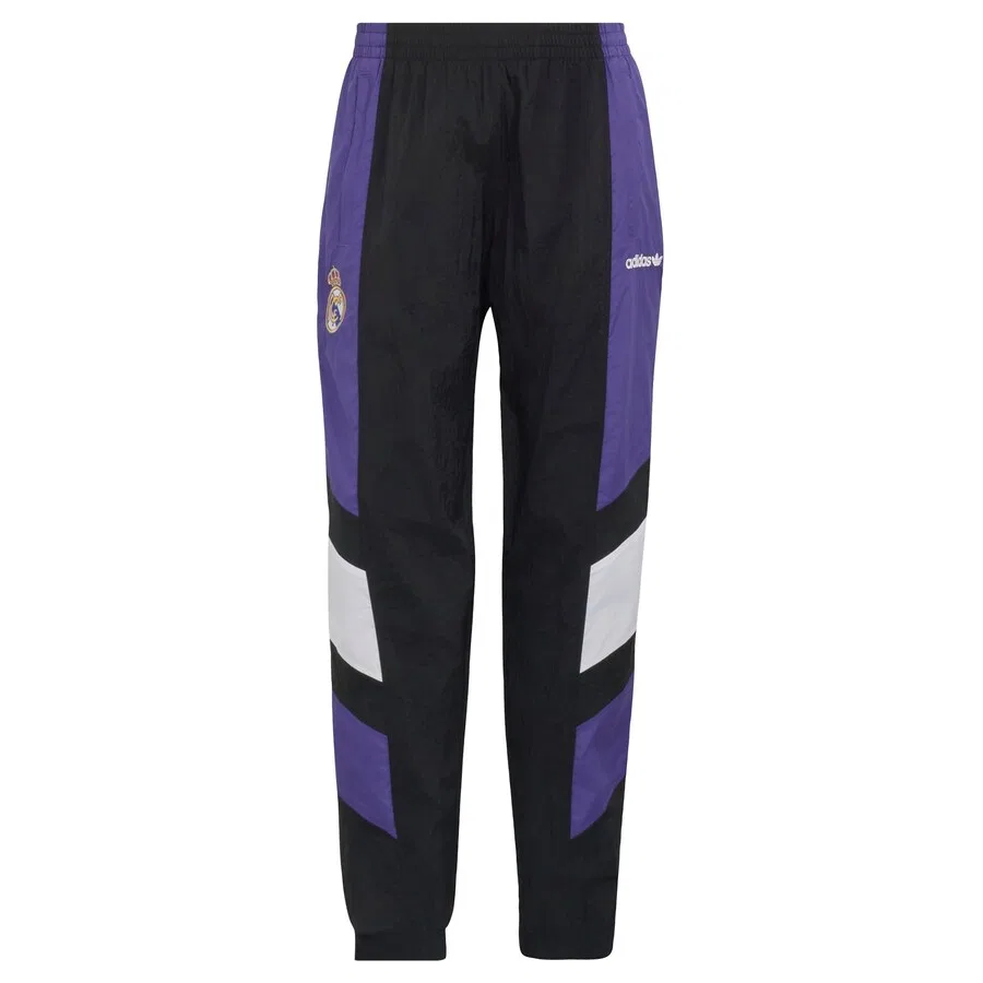 Спортивные брюки ADIDAS PERFORMANCE Regular Workout Pants 'Real Madrid EQT' черного цвета