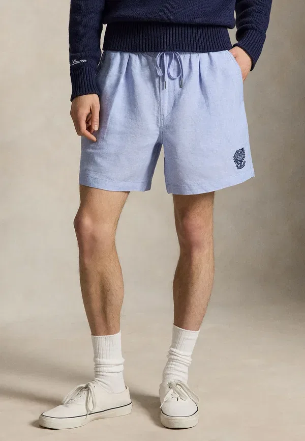Шорты льняные Polo Ralph Lauren, синий