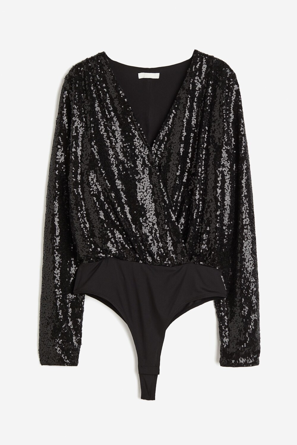 

Боди H&M Sequined, черный