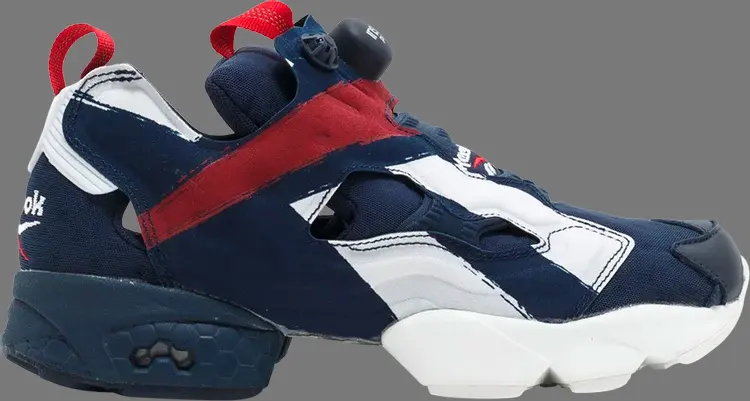 

Кроссовки instapump fury 'overbranded' Reebok, синий, Синий;черный, Кроссовки instapump fury 'overbranded' Reebok, синий