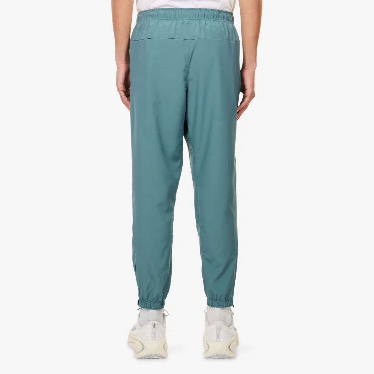 Легкие тканые спортивные брюки Dri-fit с зауженными штанинами Nike, черный — фото 4