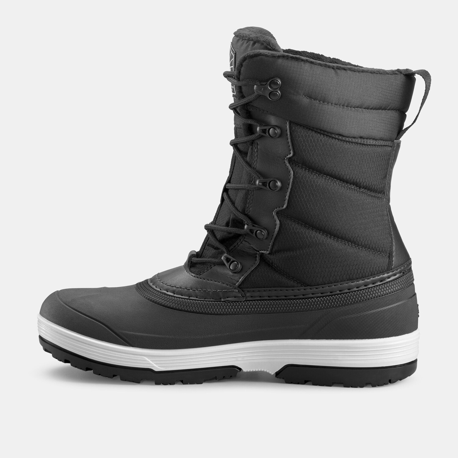 Сапоги водонепроницаемые походные мужские Quechua SH500 X-Warm, черный — фото 4