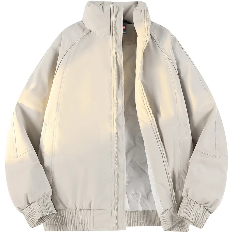Детская куртка-пуховик с воротником-стойкой BALENO, Light Khaki