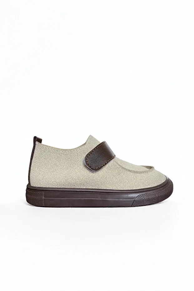 Детские повседневные туфли с ортопедической стелькой Sthapy, Beige — фото 4