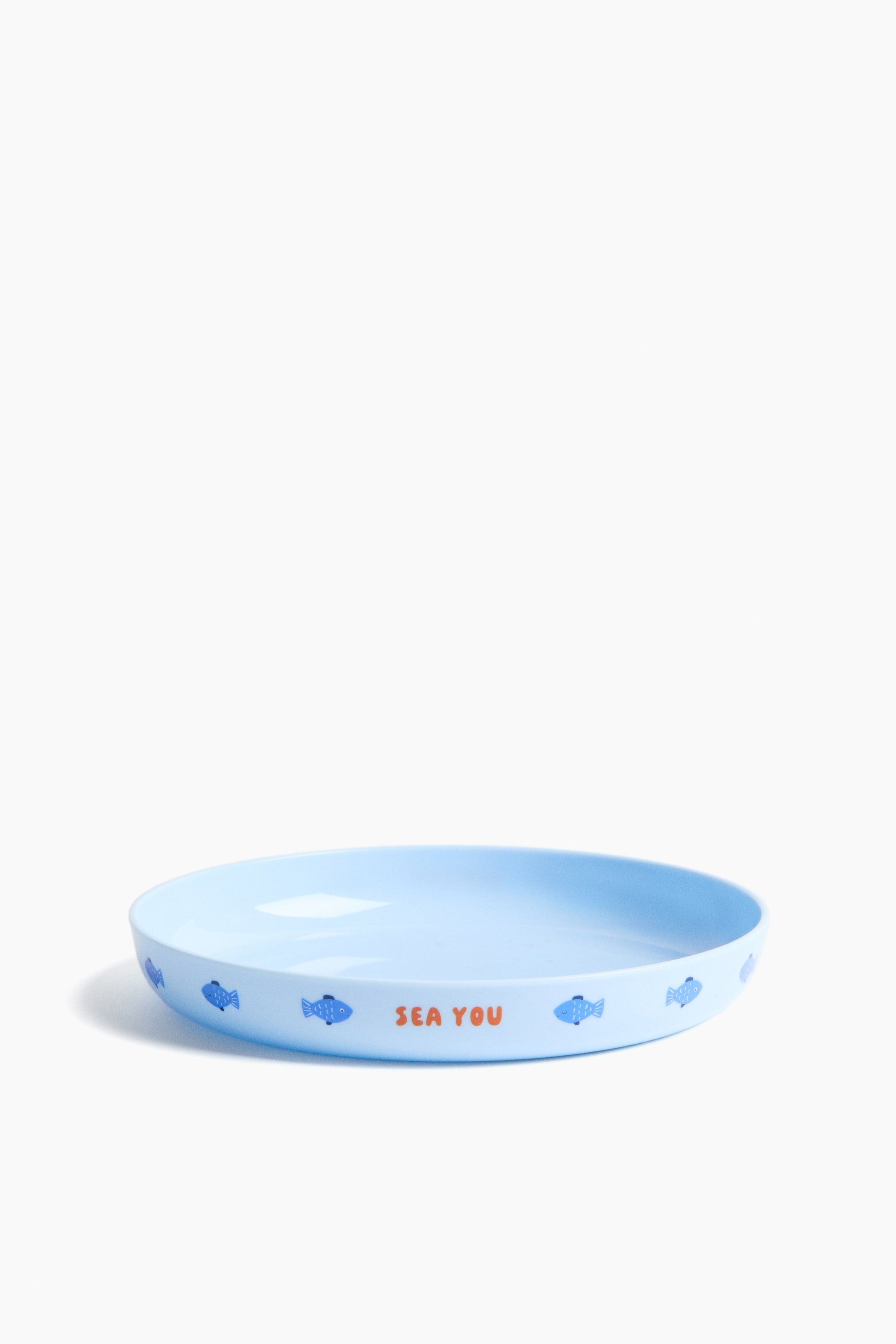 Тарелка H&M Children's With Print, 20 см, голубой