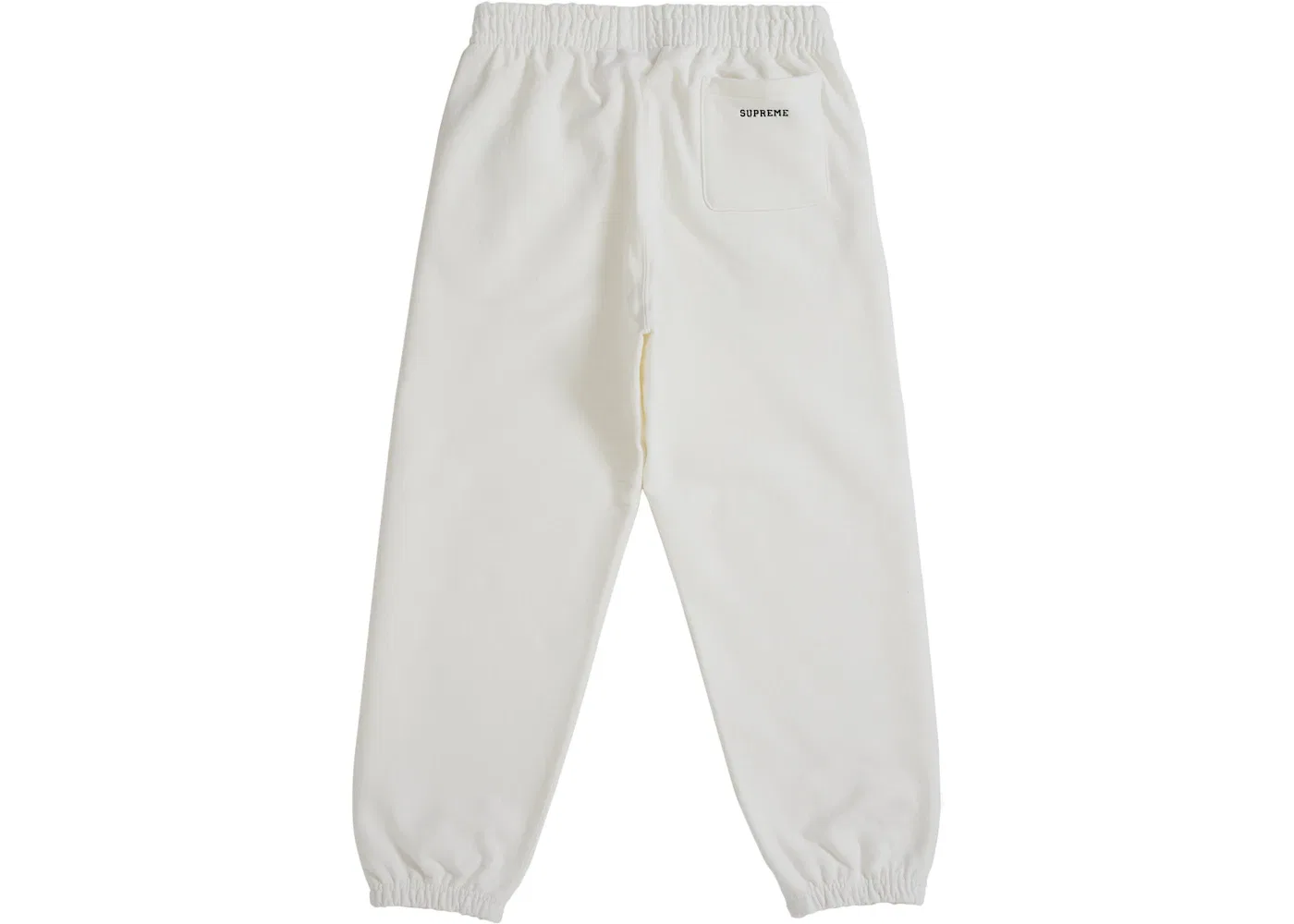 Мужские спортивные штаны с принтом Sweatpant (FW25) Supreme, White — фото 2