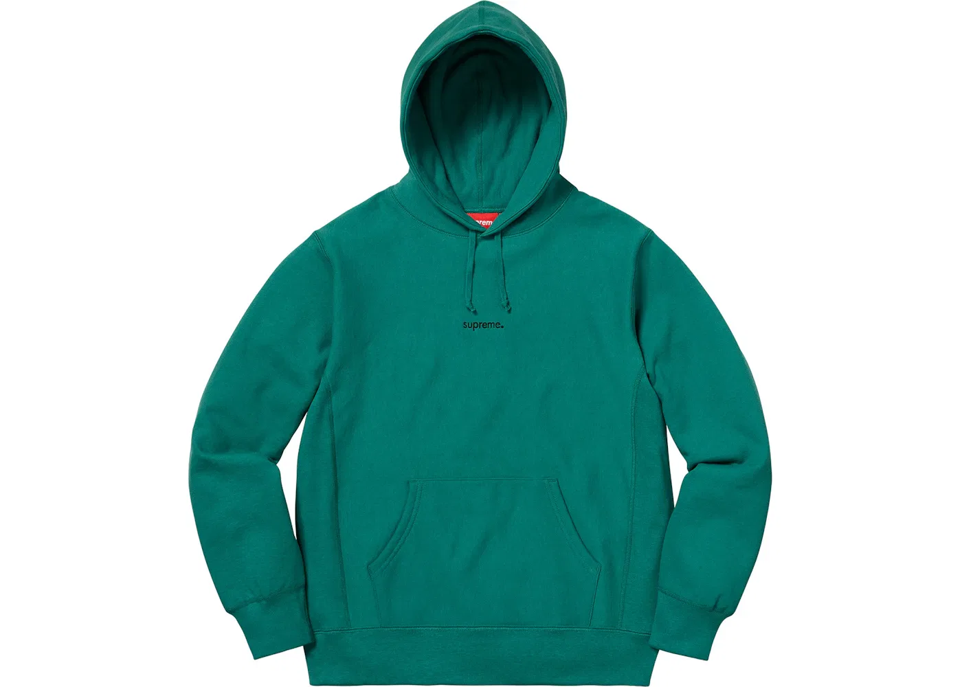 Мужская худи с капюшоном Supreme, Dark Teal
